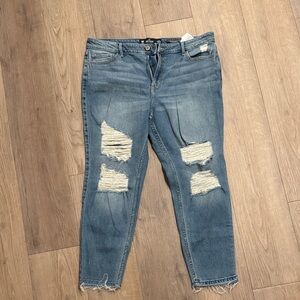 Hollister Distressed Blue Jeans